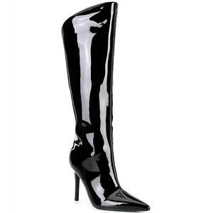 NEW STEVE MADDEN sarina knee high boot in black patent